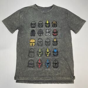 Men’s Star Wars Disney Store Disneyland Storm Trooper Types Guide T-Shirt Size M